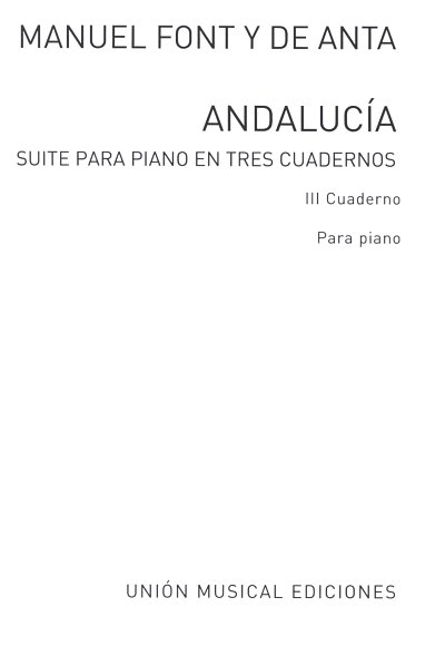 M. Font y de Anta: Andalucia 3, Klav