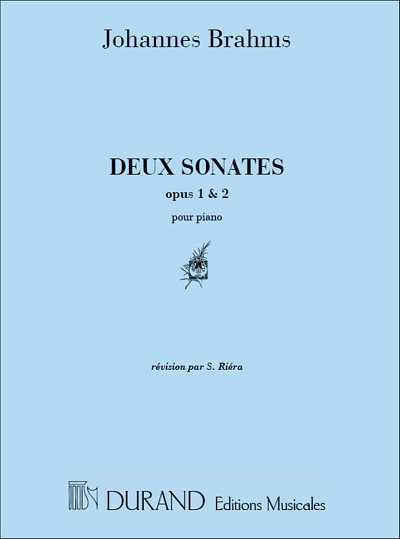 J. Brahms: Sonates N 1 Et N 2 Piano