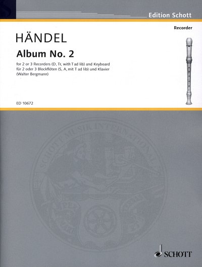 G.F. Händel: Album No. 2  (Pa+St)