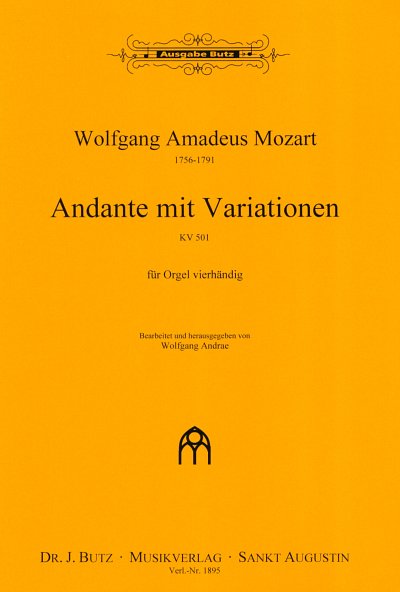 W.A. Mozart: Andante mit Variationen KV 501, Org4Hd (Sppa)