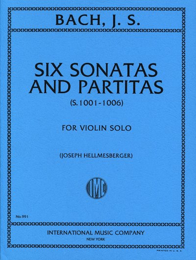 J.S. Bach: Six Sonatas and Partitas (S. 1001-1006), Viol