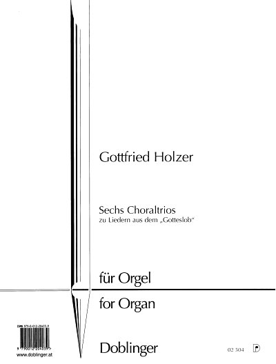 G. Holzer: Sechs Choraltrios