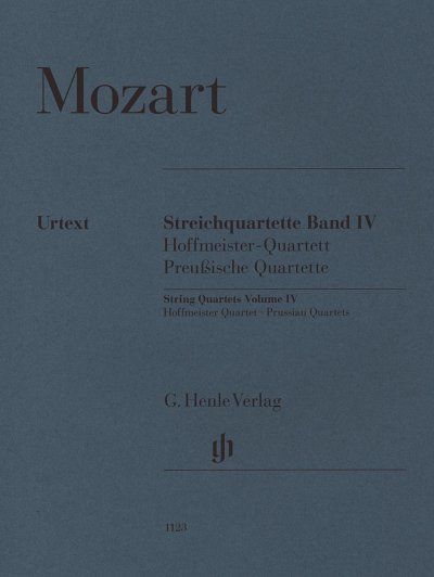 W.A. Mozart: Streichquartette 4, 4Str (OStsatz)