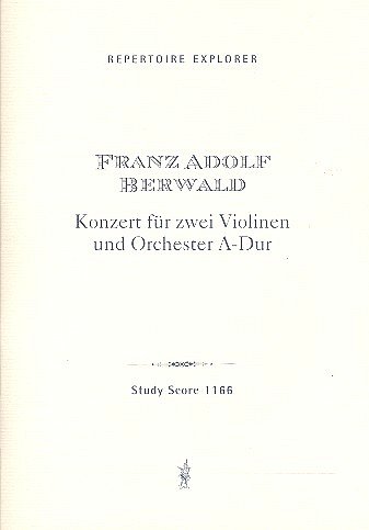Konzert A-Dur für 2 Violinen und Orchester (Stp)