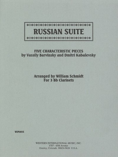 D. Kabalewski: Russian Suite, 3Klar (Pa+St)