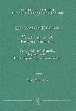Enigma-Variations op.36 for orchestra, Sinfo