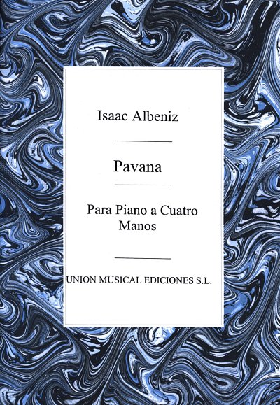I. Albéniz: Pavana Capricho Piano for 4 Hands, Klav4m (Bu)