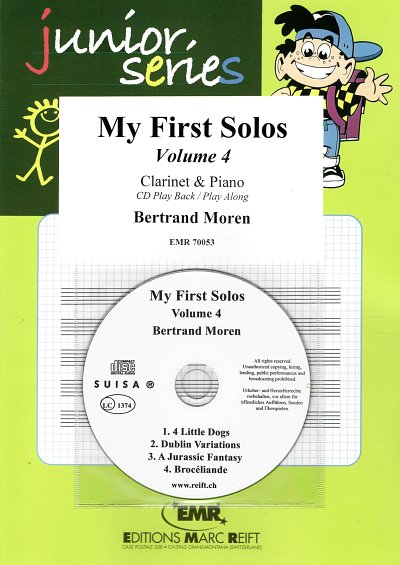 DL: B. Moren: My First Solos Volume 4, KlarKlv