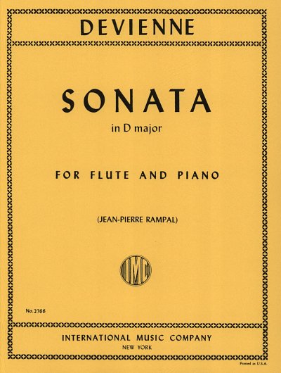 F. Devienne: Sonata Re Op. 68 N. 1 (Rampal), Fl
