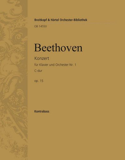 L. van Beethoven: Konzert für Klavier und Orchester Nr. 1 C-Dur op. 15