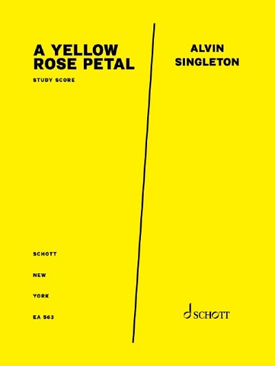 DL: A. Singleton: A Yellow Rose Petal, Orch (Stp)