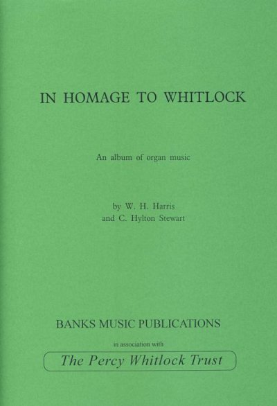 In Homage To Whitlock Vol. 1, Org