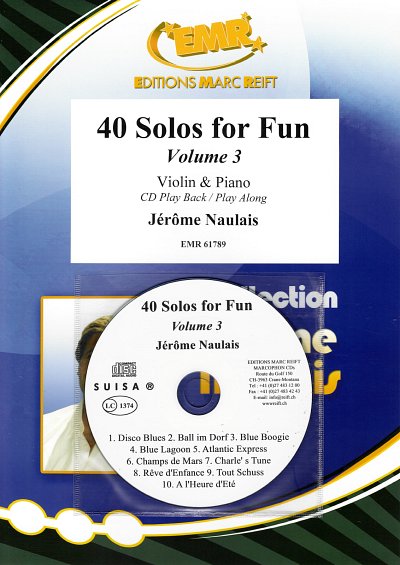 DL: J. Naulais: 40 Solos for Fun Volume 3, VlKlav