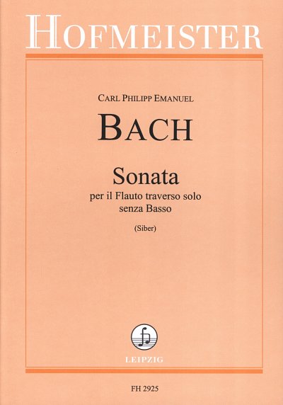 C.P.E. Bach: Sonate a-Moll, Fl
