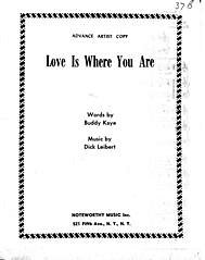 DL: B.K.D. Leibert: Love Is Where You Are, GesKlavGit