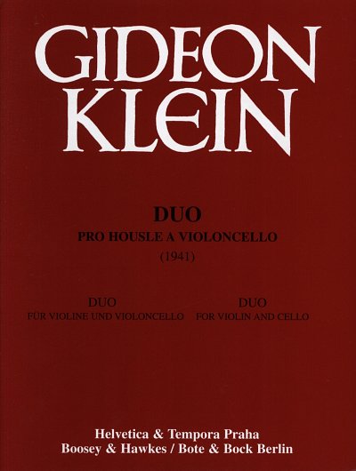 Klein Gideon: Duo (1939/40)
