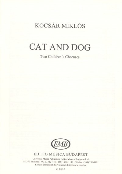 M. Kocsár: Cat and Dog, Kch3 (Chpa)