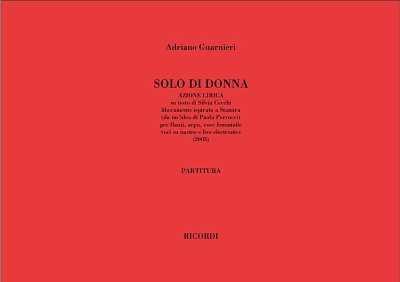 A. Guarnieri: Solo di donna, Mix (Part.)