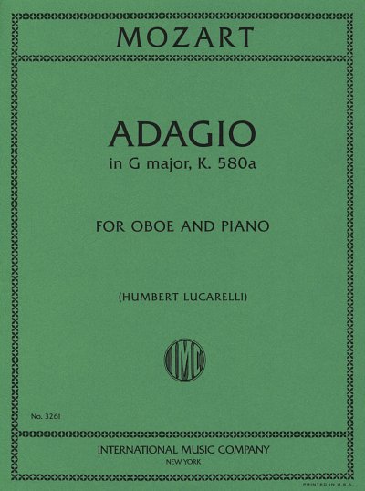 W.A. Mozart: Adagio In Sol, K.580A (Bu)