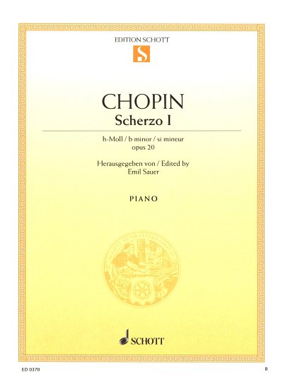 F. Chopin: Scherzo h-Moll op. 20, Klav