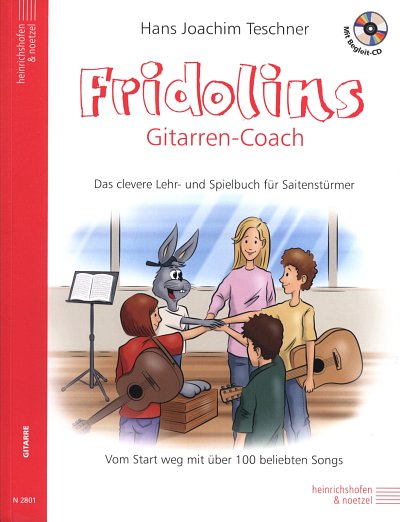 H.J. Teschner: Fridolins Gitarren-Coach, 1-2Git (+CD)
