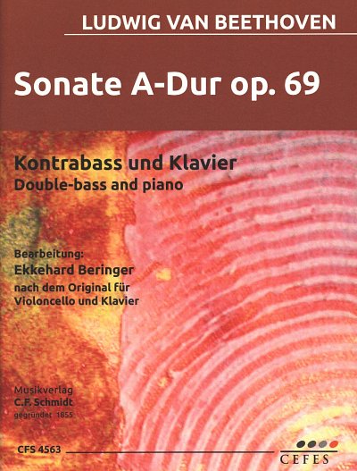 L. v. Beethoven: Sonate A-Dur op.69 , Kontrabass, Klavier