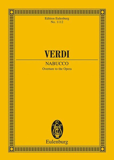 DL: G. Verdi: Nabucco, Orch (Stp)