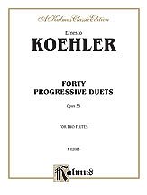 DL: Köhler: Forty Progressive Duets, Op. 55