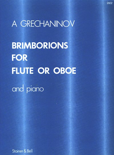 A. Gretschaninow: Brimborions, Fl/ObKlav (KlavpaSt)