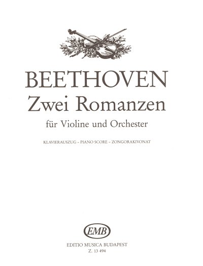 L. v. Beethoven: Zwei Romanzen, VlOrch (KASt)