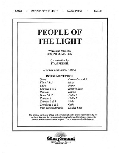 People of the Light, Orch (Pa+St)