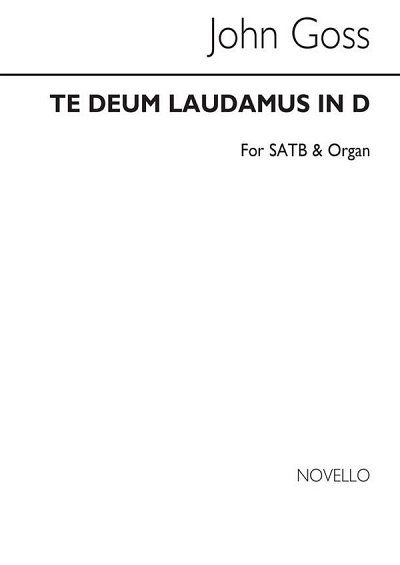 J. Goss: Te Deum Laudamus In D, GchOrg (Chpa)