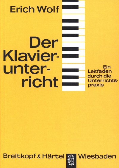 E. Wolf: Der Klavierunterricht, Klav (Bch)