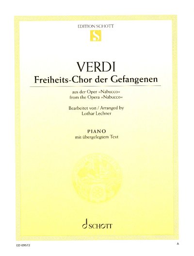 G. Verdi: Freiheits-Chor der Gefangenen , Klav