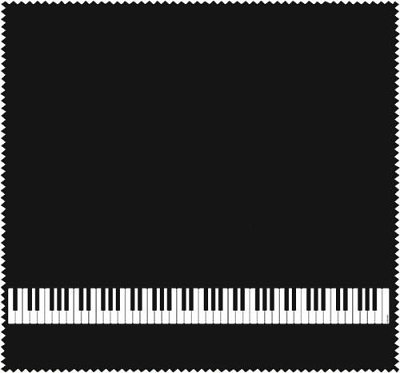 W.A. Mozart: Brillenputztuch Tastatur