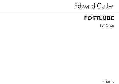 Edward Cutler Postlude Organ, Org