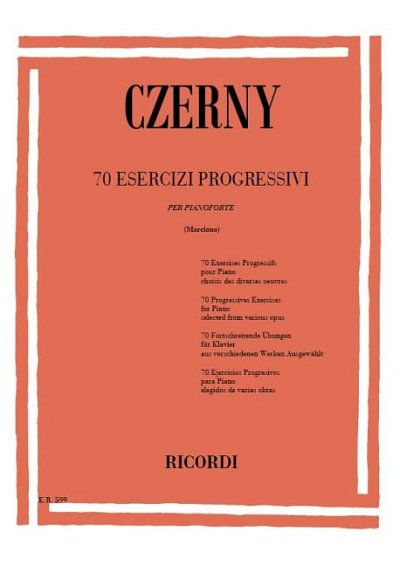 C. Czerny: 70 Esercizi Progressivi