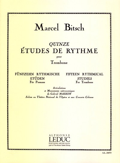M. Bitsch: 15 Etudes de Rythme, Pos (Part.)