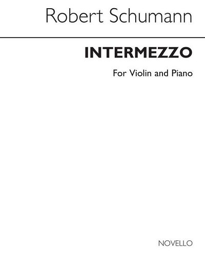 R. Schumann: Intermezzo (Violin/Piano), VlKlav (KlavpaSt)