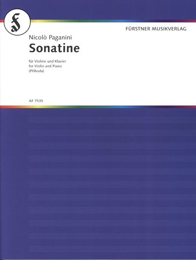 AQ: N. Paganini: Sonatine (B-Ware)