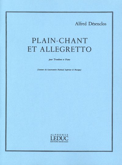 A. Desenclos: Plain-Chant Et Allegretto, PosKlav (KlavpaSt)