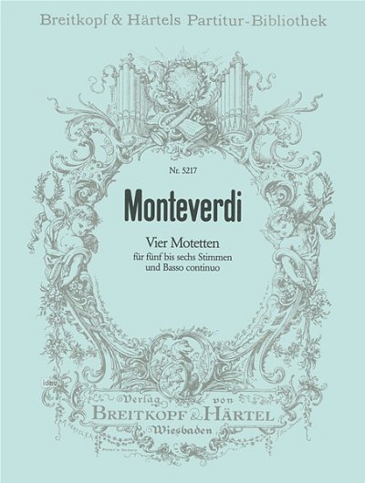 C. Monteverdi: 4 Motetten aus der Sammlung G.C. Bian (Part.)