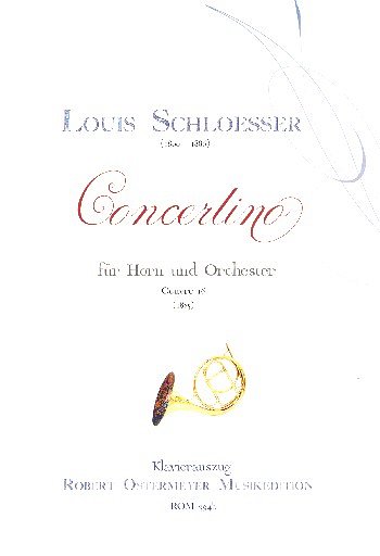 R. Ostermeyer: Concertino op. 16 fuer Horn und , HrnKlav (KA