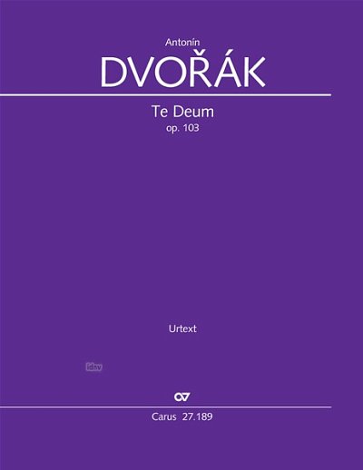 DL: A. Dvo_ák: Te Deum op. 103 (Part.)