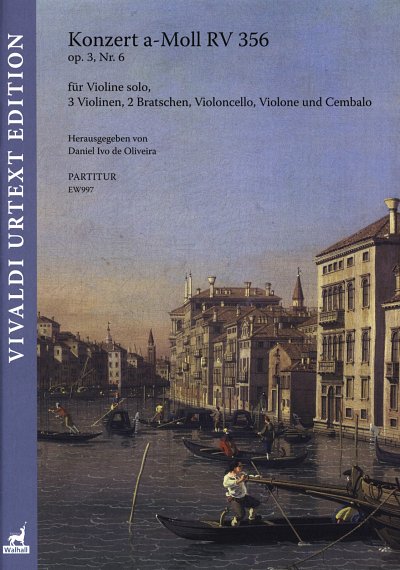 A. Vivaldi: Konzert a-Moll op. 3/6 RV 356 fü, VlStrBc (Part)