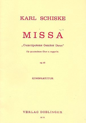 K. Schiske: Missa  op. 43, Gch;Org (Chpa)