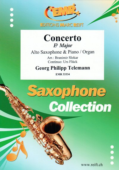 G.P. Telemann: Concerto Eb Major, AsaxKlaOrg