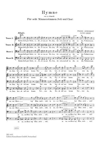 F. Schubert: Hymne, Mch (Chpa)