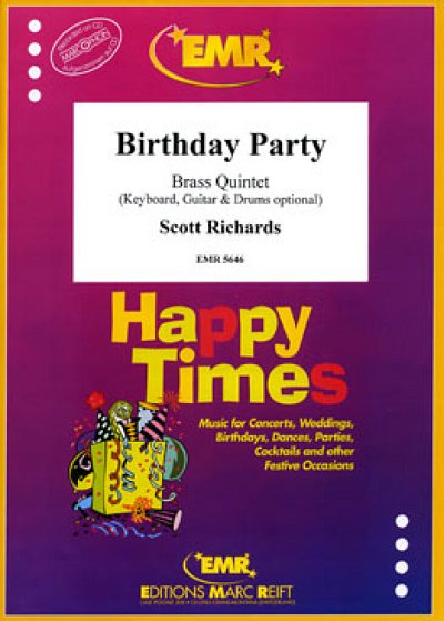S. Richards: Birthday Party, 5Blech (Pa+St)