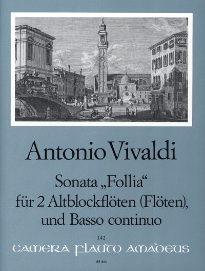 A. Vivaldi: Sonata 'Follia' g-moll RV, 2AbflBc (Klavpa2Solo)
